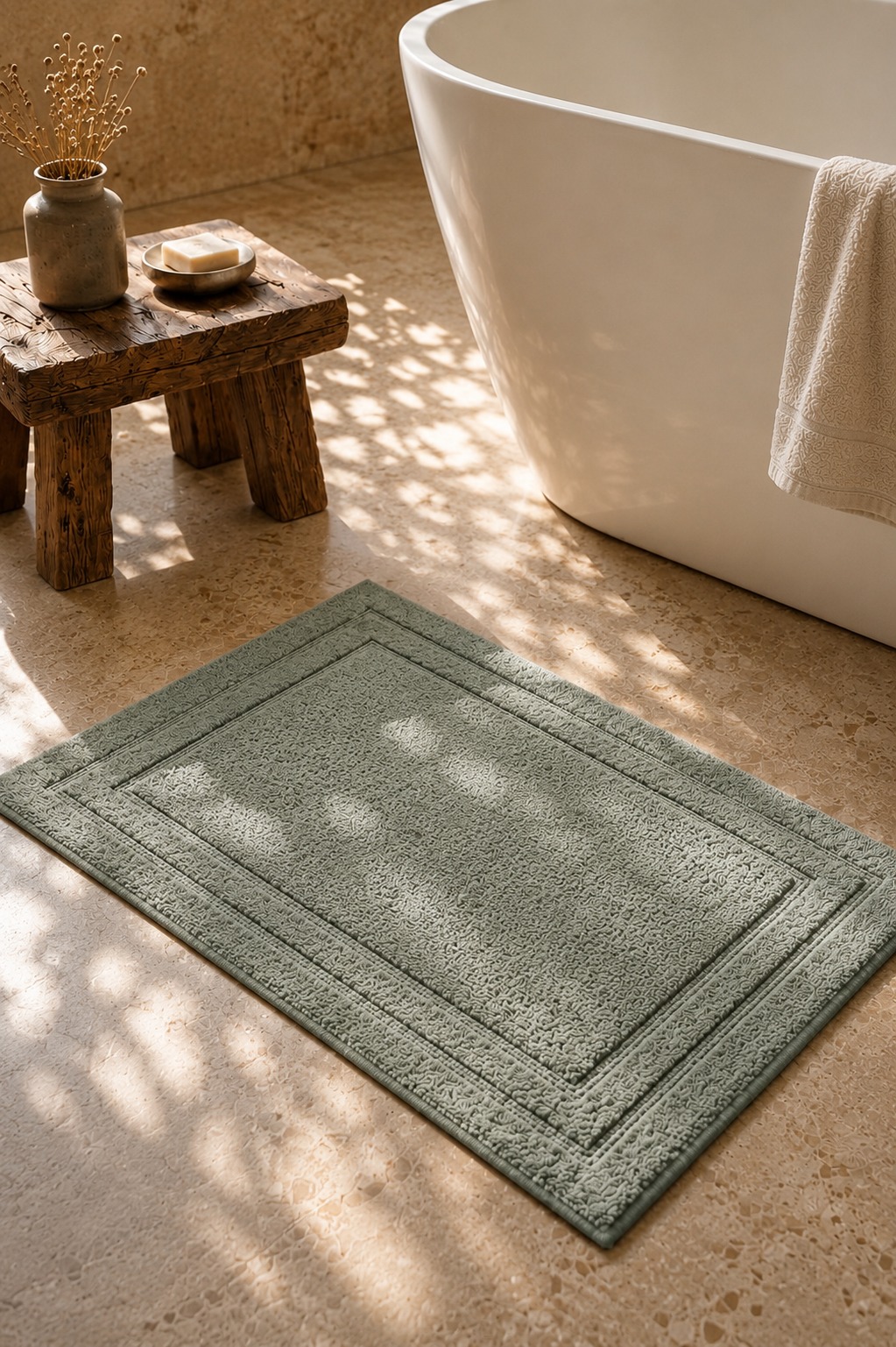 Sage Atelier Bath Mat