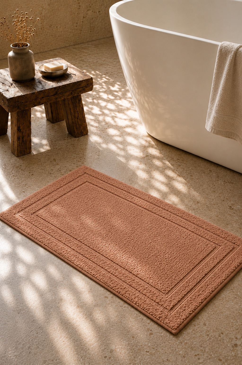 Terracotta Bath Mat